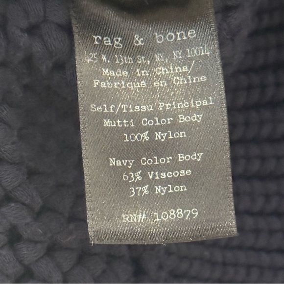 Rag & Bone Carmen V-Neck Sleeveless Knit Colorblock Pullover Vest XS - Picture 7 of 8